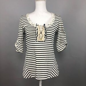 Anthropologie Postmark striped top